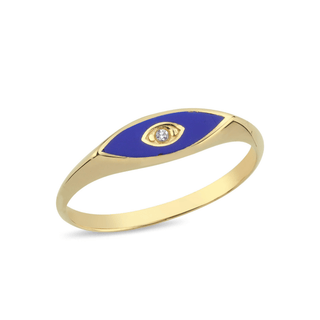 Mini Divine Eye Enamel Ring
