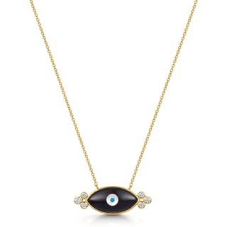Divine Eye- Double Bubble Lucky Eye Necklace