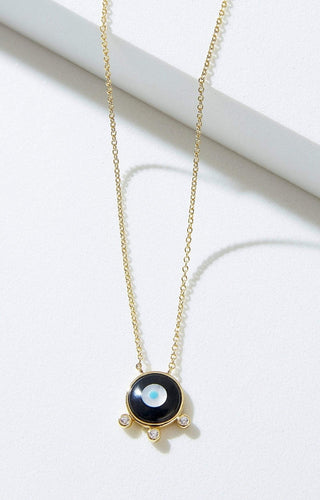 Divine Eye- Floating Bubble Lucky Eye Necklace