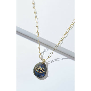 Divine Eye Labradorite Necklace
