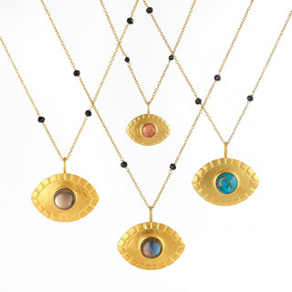 Divine Eye Labradorite Necklace (Large)