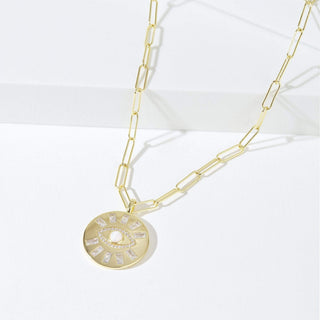 Divine Eye- Medallion Necklace