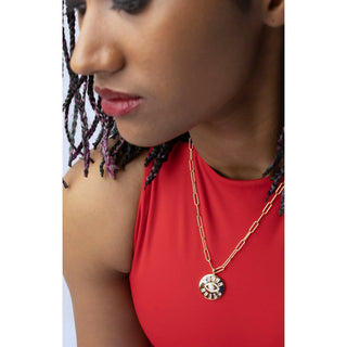Divine Eye- Medallion Necklace