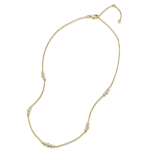 Malaika Rainbow Moonstone Bubbles Necklace
