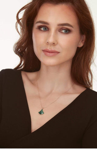 Oriental Fan Necklace