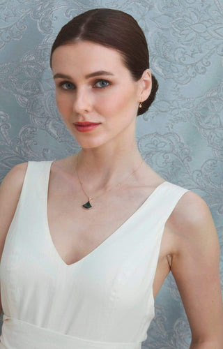 Oriental Fan Necklace