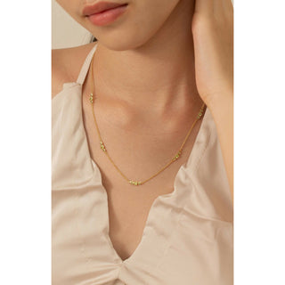 Peridot Bubbles Necklace