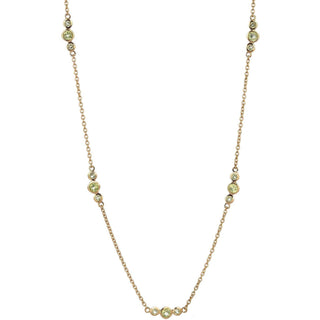 Peridot Bubbles Necklace