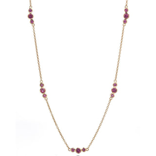 Rhodolite Bubbles Necklace