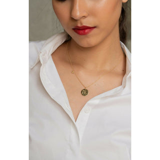 Scorpio Double-Sided Zodiac & Constellation Necklace