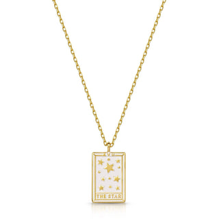 Tarot Card- The Star Reversible Necklace