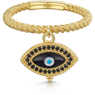 Divine Eye- Vintage Lucky Eye Charm Ring
