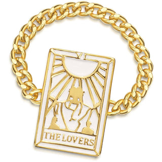 Tarot Card- The Lovers Reversible Ring