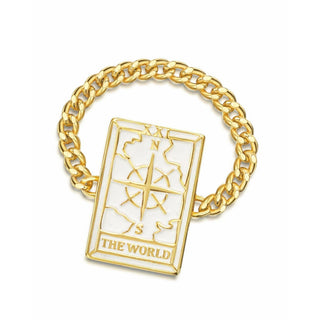 Tarot Card- The World Reversible Ring