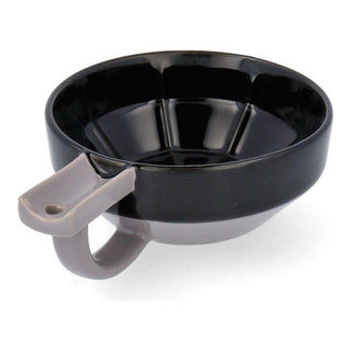 Fine Black and Gray Lather Bowl