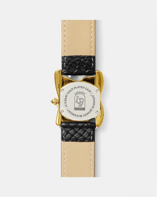 Square Melting Watch Large Gold