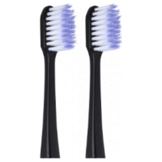 GUM Sonic Daily 4110 2 Soft Toothbtush heads Black