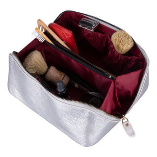 Haines Leather Cosmetic Bag – Stylish & Durable Makeup Bag for Travel