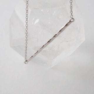 Hammered Classic Bar Bracelet - Final Sale