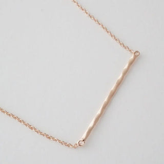 Hammered Classic Bar Bracelet - Final Sale