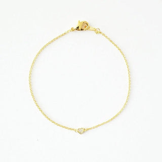 Crystal Mini Heart Bracelet - Final Sale