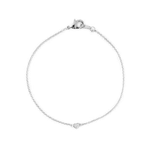 Crystal Mini Heart Bracelet - Final Sale
