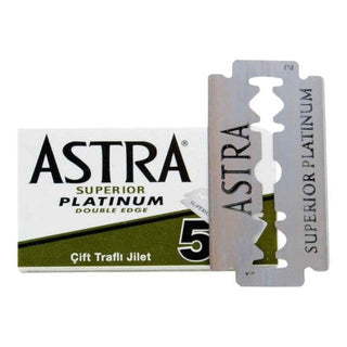 Astra Superior Platinum Double Edge Blades-5 pack