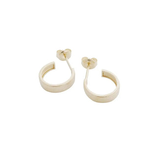 Huggie Hoops, 14k Gold