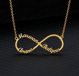 Infinity Custom Name Necklace