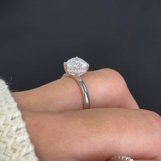 2.5ct Moissanite Heart Cut Anniversary Ring