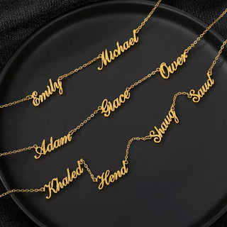Custom Multiple Name Necklace