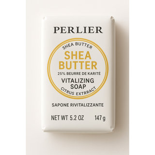 Perlier Shea Butter Vitalizing Soap With Citrus Extract 5.2oz Sealed