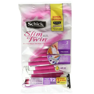 Schick Canada Schick Slim Twin Women's Sensitive Disposable Razors