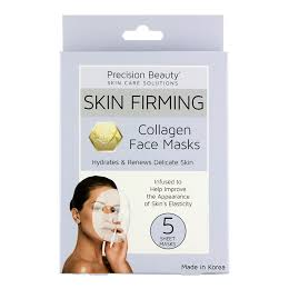 Swissco Precision Beauty Gold Hydrates Renews Nourishing 5 Pack Face Sheet Mask
