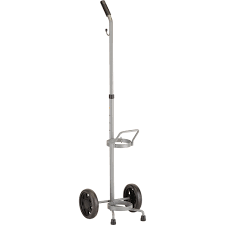 NOVA Oxygen Tank Cart with Wheels for D and E Cylinders (Model #6001)