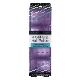 Swissco Pro 4 Self Grip Hair Rollers Thermal Curlers 1 3/4" Beauty Company