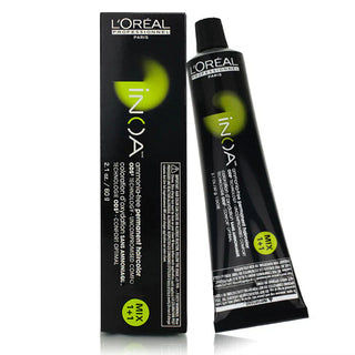 Loreal Professionnel Paris Inoa 1/1N Black No Ammonia Permanent Hair Color 2.1 O
