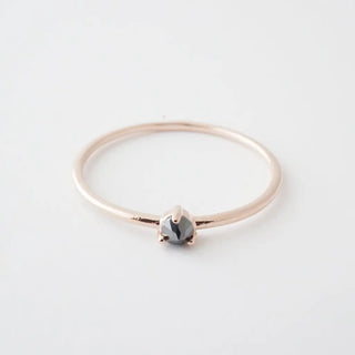Iron Ore Point Solitaire Ring - Final Sale