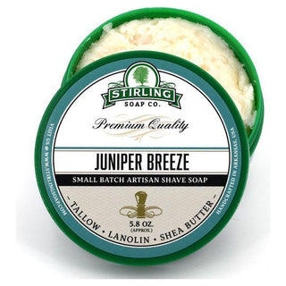 Stirling Soap Co. Juniper Breeze Shaving Collection