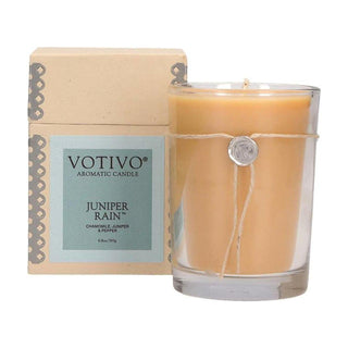 Votivo Aromatic Candle Juniper Rain 6.8oz