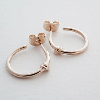 Knotted Hoops - Final Sale