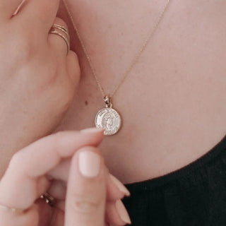 Mother Earth Coin Necklace