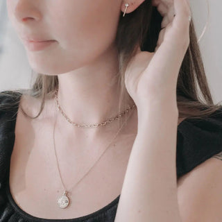 Mother Earth Coin Necklace