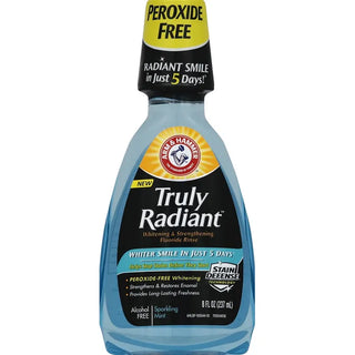Arm & Hammer Fluoride Rinse, Whitening & Strengthening Sparkling Mint 8 oz