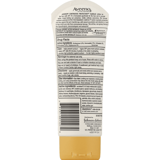 Aveeno Active Naturals Continuous Protection Face SPF 70 Sunblock Lotion 3 oz