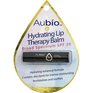 Aubio Lip Therapy Balm Hydrating Broad Spectrum SPF 30 0.15 oz