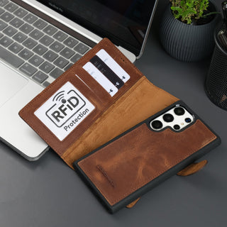 Leather Samsung Galaxy S25 Ultra Wallet Case | Buffalo