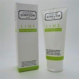 Alexander Simpson Lime Post Shave Balm 100ml