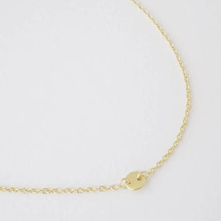 Little Moon Disc Necklace - Final Sale