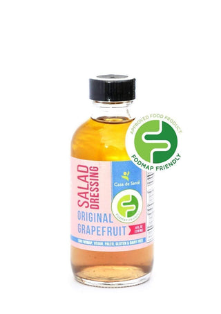 Low FODMAP Certified AIP Salad Dressing (Original Grapefruit) - Essential Oil Balsamic Vinaigrette No Onion No Garlic Artisan Salad Dressing, Paleo